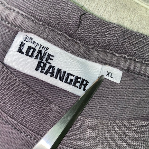 Disney The Lone Ranger Shirt Mens Small Kids XL Johnny Depp Tonto Graphic Y2K - Picture 2 of 9